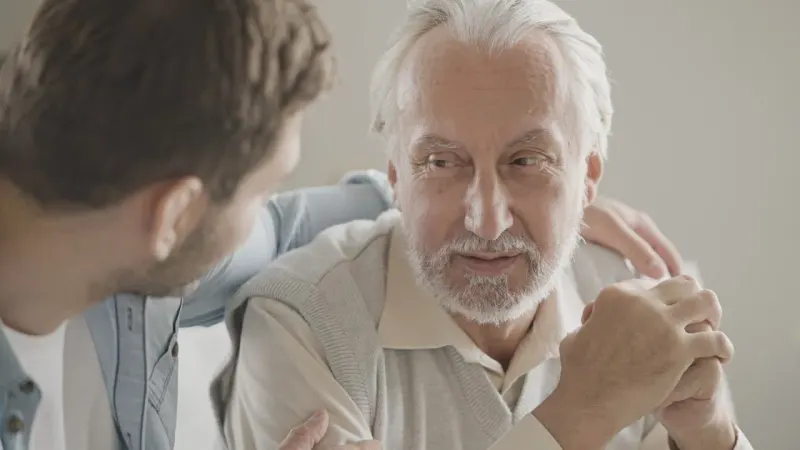 A retirement nest egg balances on a fading gift box, symbolizing the risk of relying on an inheritance.