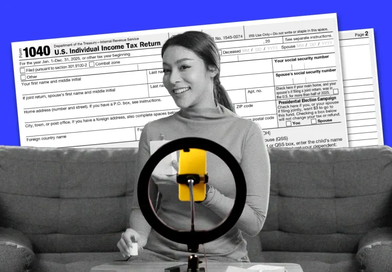 A glittering awards ticket is blocked from entering a tax-deduction keyhole by a judge’s gavel.