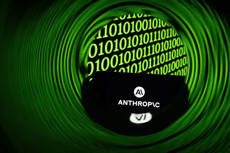A glowing neural sphere breaks through a black cage beneath scales, symbolizing Anthropic’s legal victory.