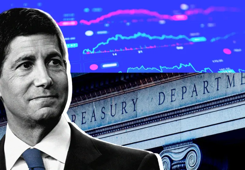 Editorial illustration for: Kevin Warsh gets what every Fed chair hopes for: a bond market that trusts his word