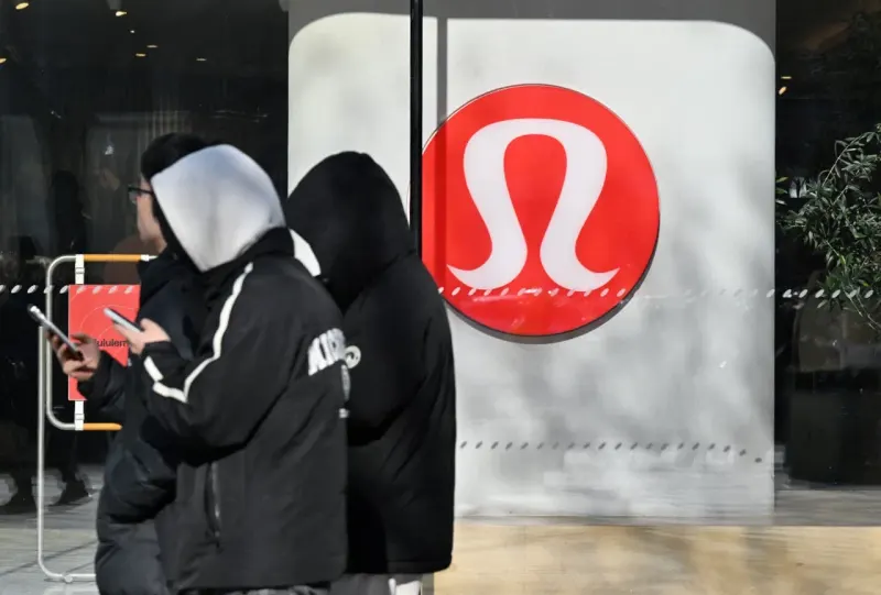 Editorial illustration for: Lululemon’s sales drop raises deeper concerns about the company’s turnaround