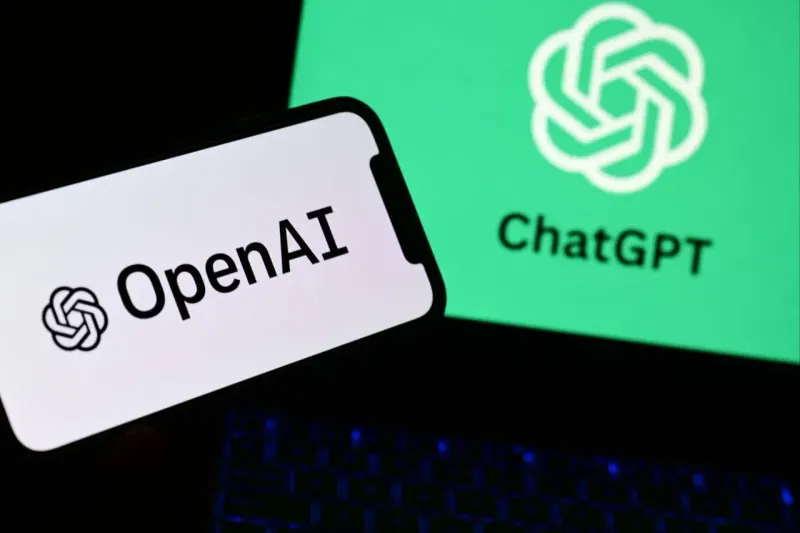 Editorial illustration for: Sam Altman once called ads a ‘last resort.’ Now OpenAI is on track for $1 billion in revenue from