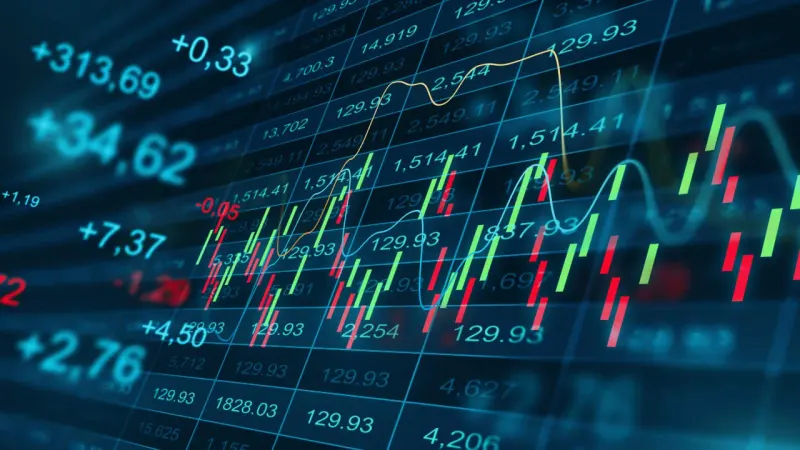 Editorial illustration for: These charts show how leverage-happy investors are transforming the stock market