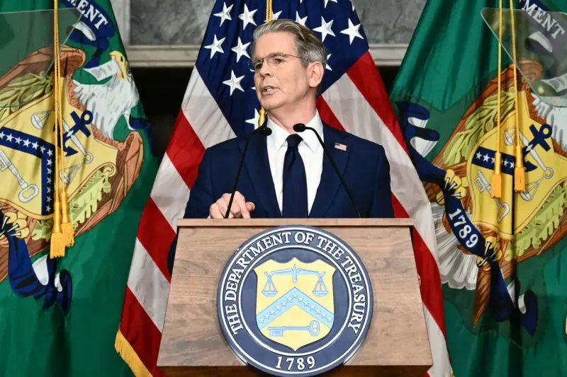 A hollow shell tips a balance against piled coins, symbolizing opaque ownership and rising federal debt.